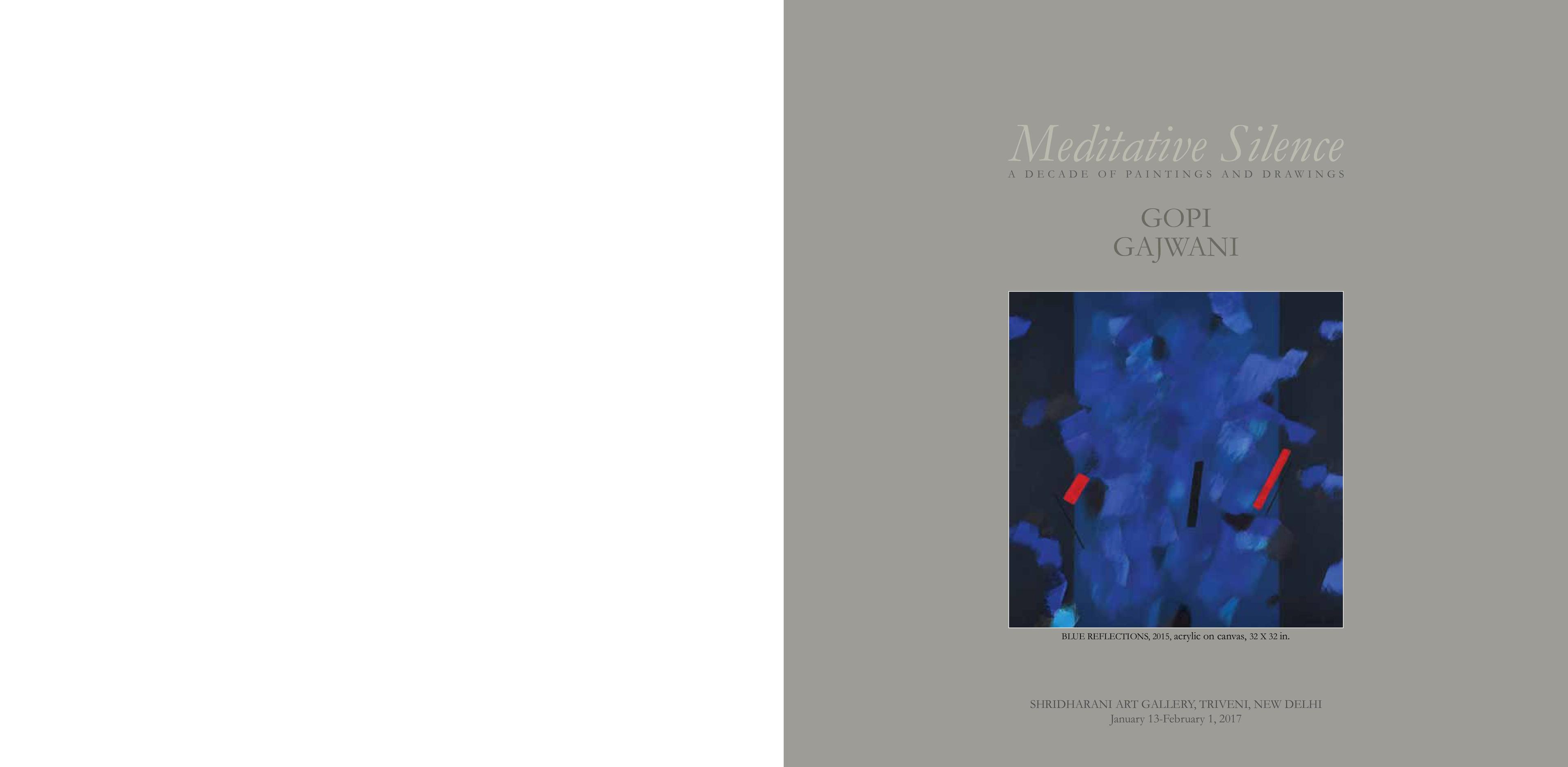 Middle page of the Exhibition Catalogue