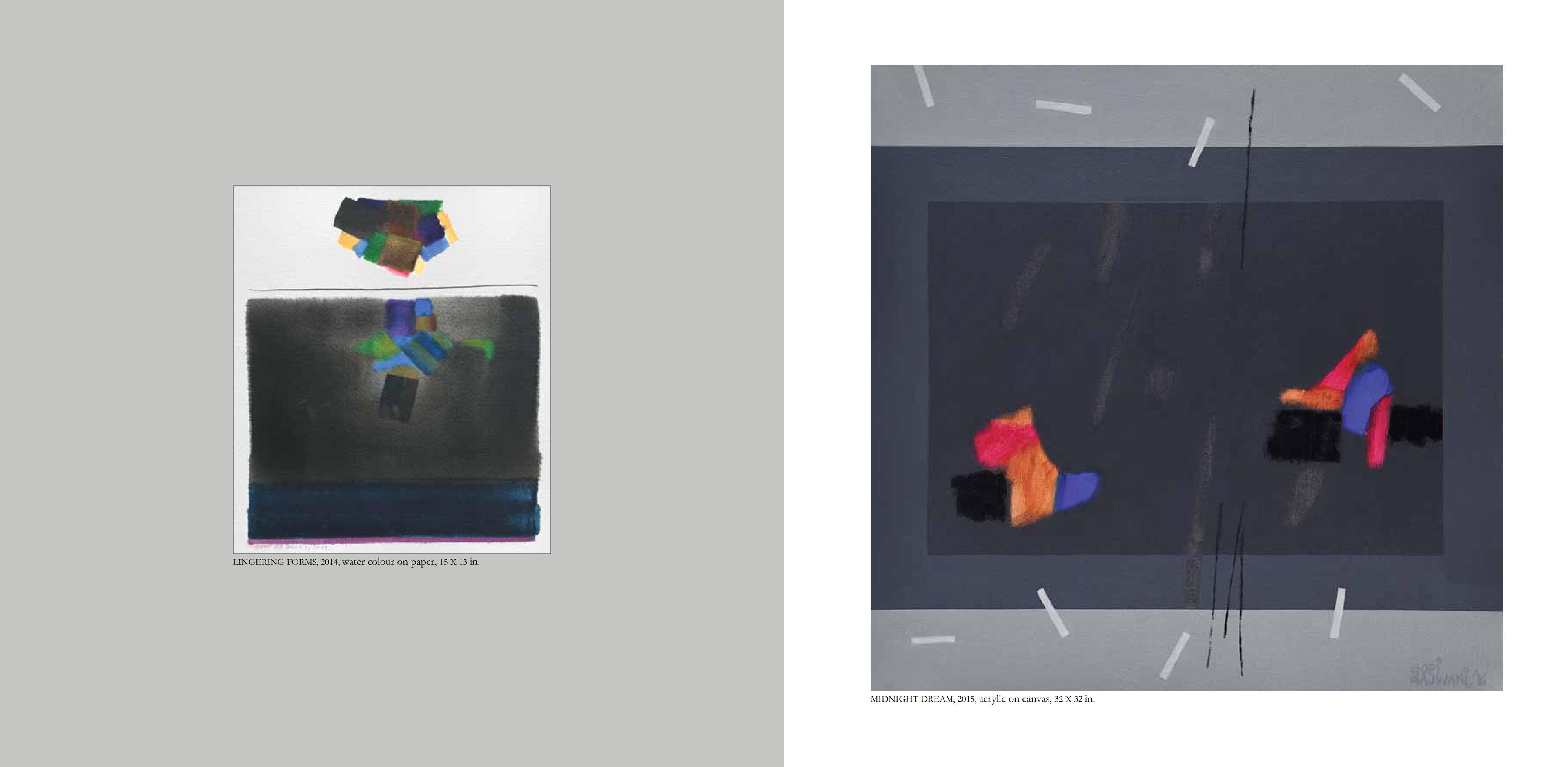 Middle page of the Exhibition Catalogue