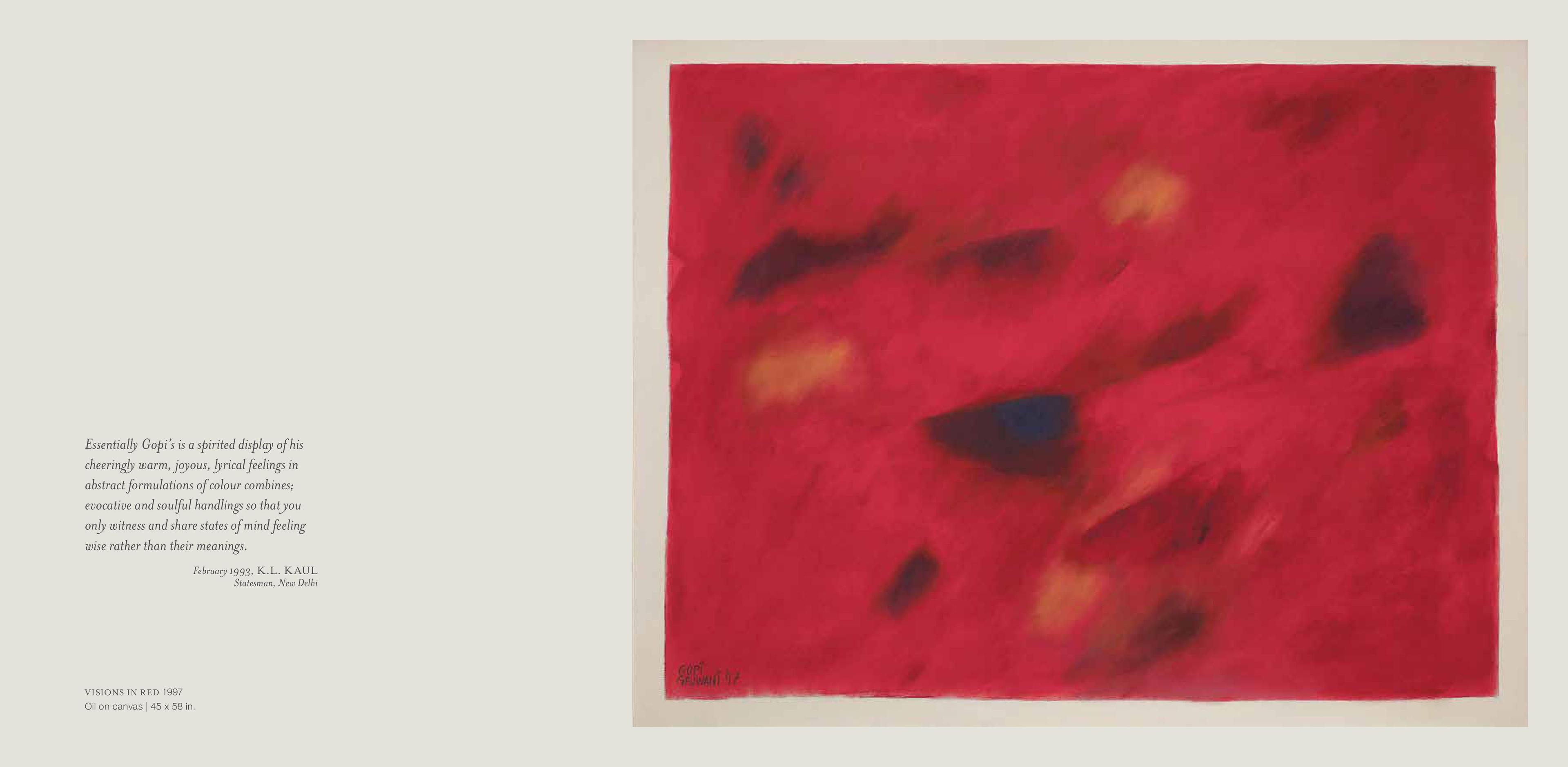 Middle page of the Exhibition Catalogue