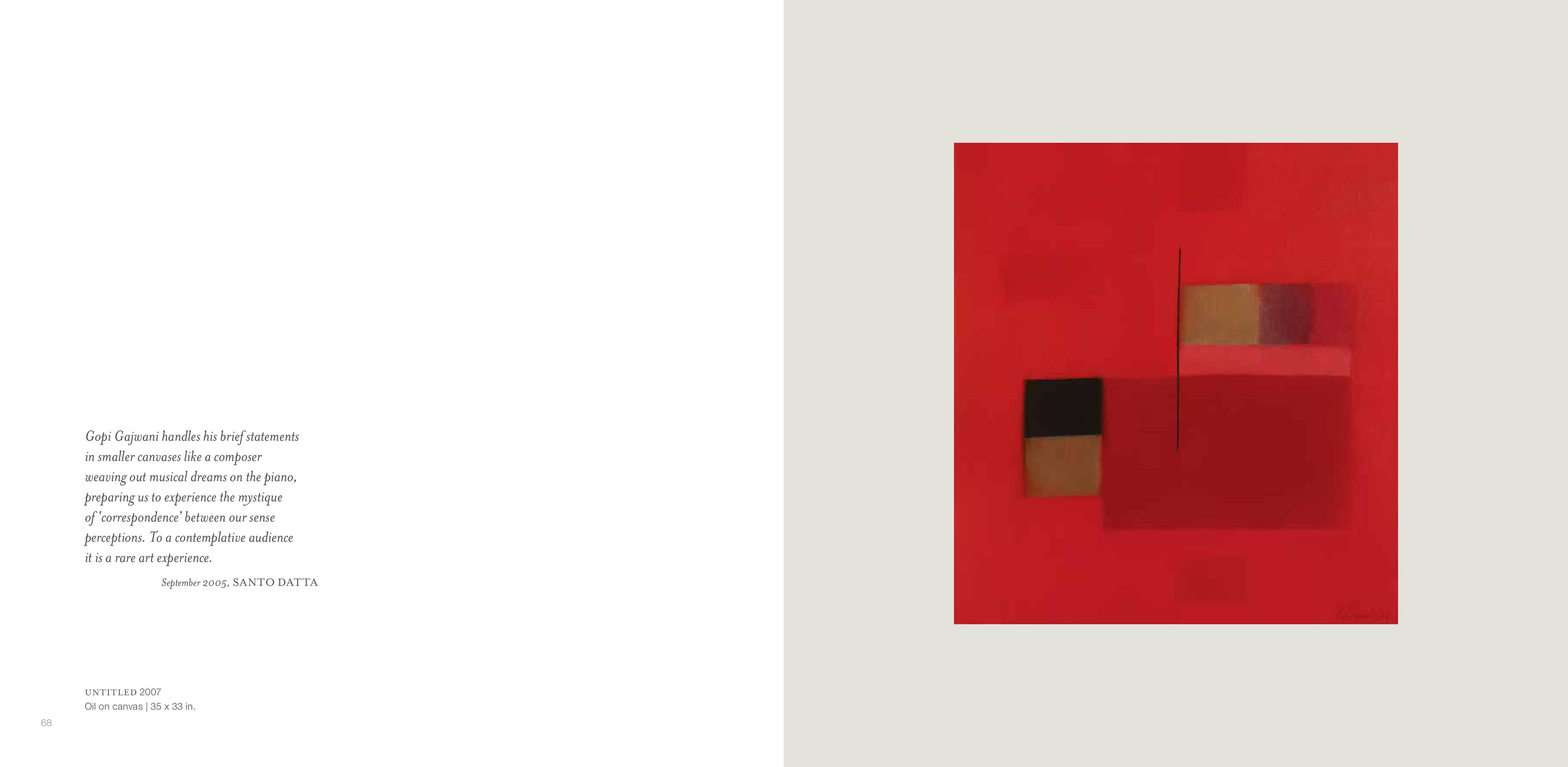 Middle page of the Exhibition Catalogue