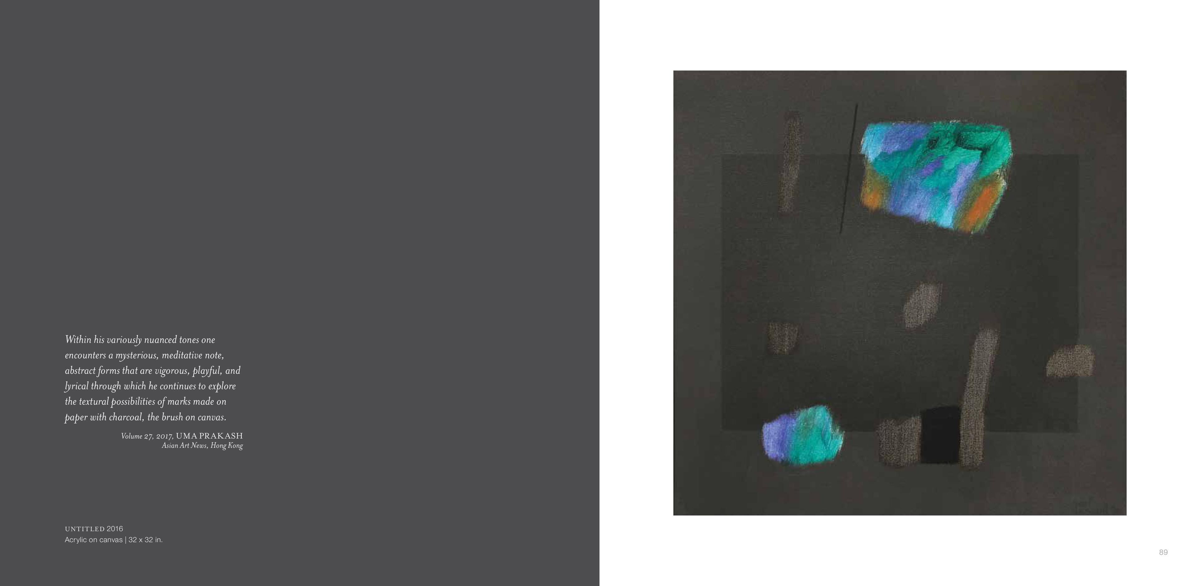 Middle page of the Exhibition Catalogue